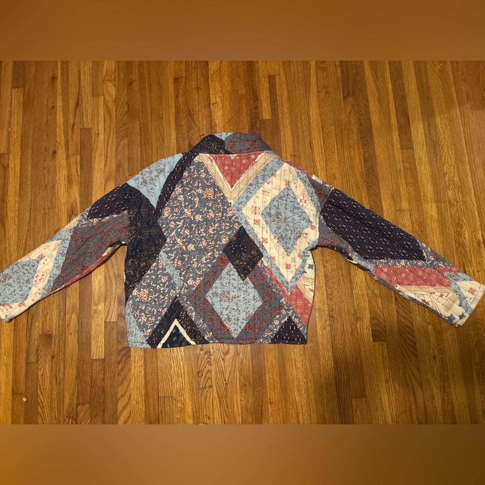 Patchwork Quilted Jacket - image 2